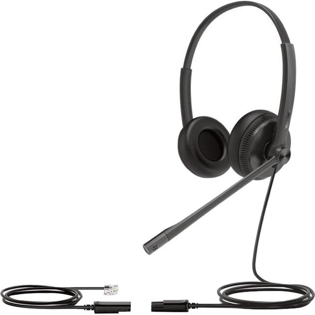 Yealink YHS34 Wideband Over-the-Head Headset for Yealink IP Phones