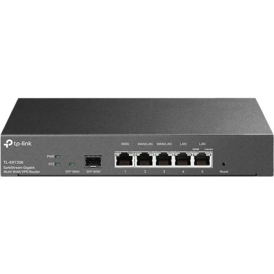 TP-Link ER7206 SafeStream Gigabit Multi-WAN VPN Router with Cloud Management