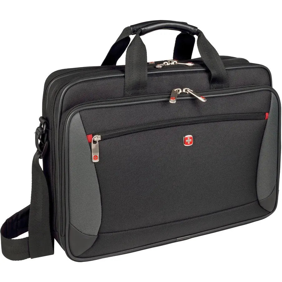 Wenger Mainframe 16 inch Laptop Briefcase - Black by SwissGear