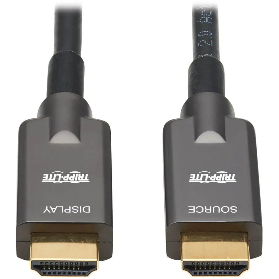 Eaton Tripp Lite Series P568FA-10M 4K HDMI Fiber Optic Cable with Armor for Outdoor and Industrial Use