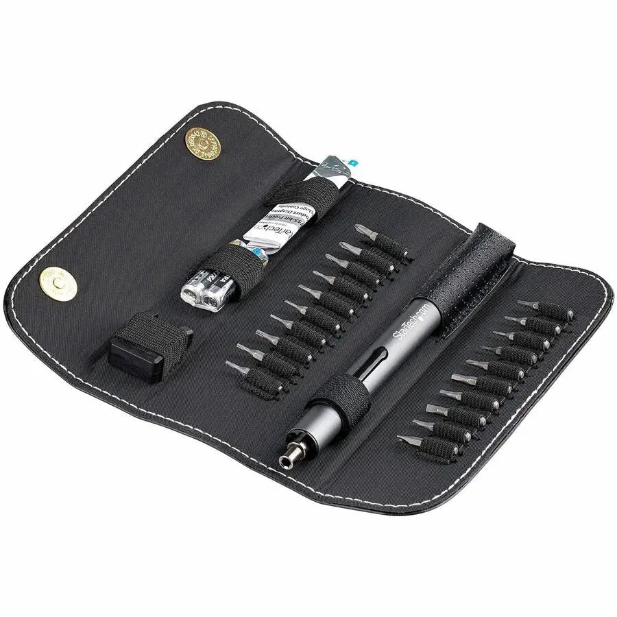 StarTech.com CTK20PCEDRIVE Precision Electric Screwdriver Kit with Micro Bits and Carrying Case by STARTECH.COM