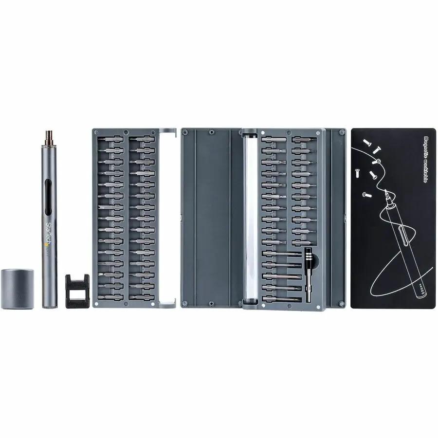 StarTech.com CTK55PCEDRIVE 55-Bit Electric Precision Screwdriver Set for Electronics and Devices by StarTech.com