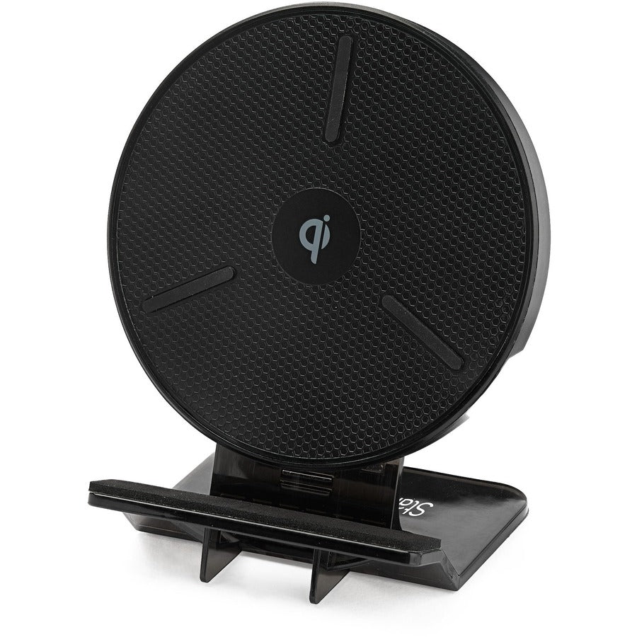 StarTech.com QWCHSTAND 15W Qi Wireless Charging Stand for iPhone, Samsung Galaxy, and Google Pixel