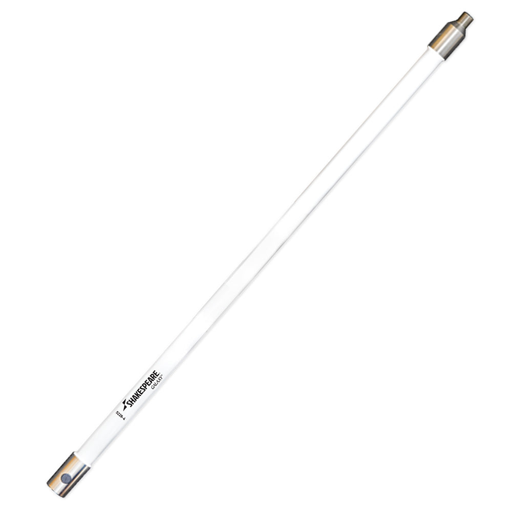 Shakespeare Galaxy Style 5228-4 4 ft Heavy-Duty Extension Mast for Marine and RV Antennas