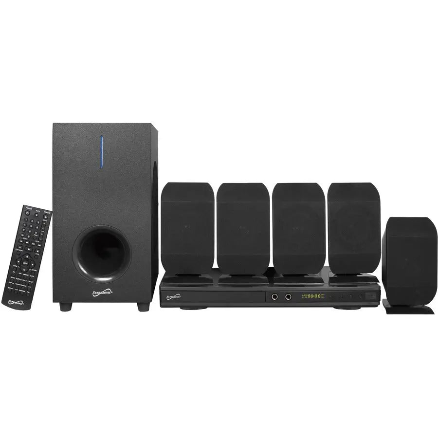 Supersonic SC-38HT 5.1 Channel Home Theater System with DVD Player and USB Input