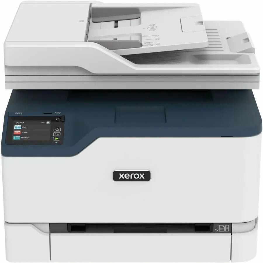 Xerox C235 Color Multifunction Printer - Print, Copy, Scan, Fax - Wireless & Ethernet Connectivity