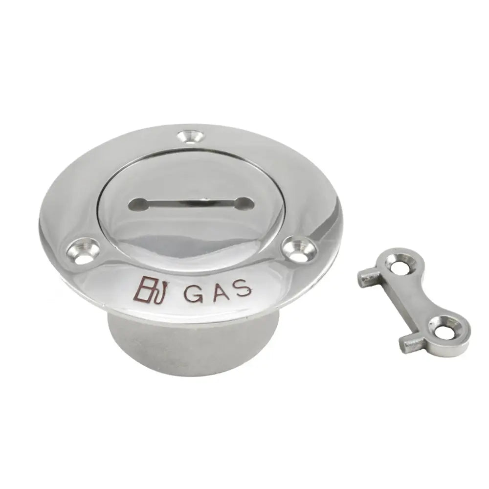 Whitecap 6131 Pipe Deck Fill with Key - 2-inch Gas Pipe