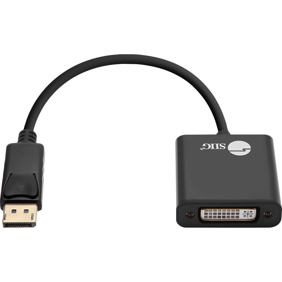 SIIG DisplayPort to DVI Converter CB-DP1U12-S1 for Dual Mode DP++ Devices