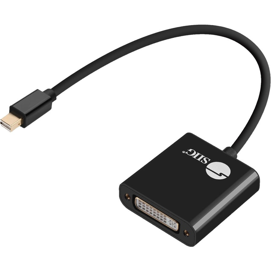 SIIG Mini DisplayPort to DVI Adapter - Active for 4K & PC Resolutions