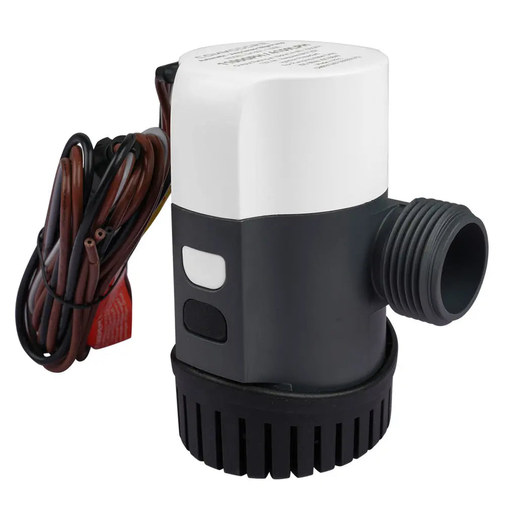 Commodore 1100 GPH Non-Automatic Bilge Pump - 12V Marine Water Evacuation System