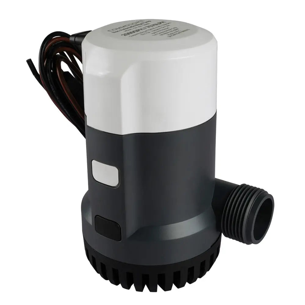 Commodore 2000 GPH Non-Automatic Bilge Pump - 12V for Marine Applications