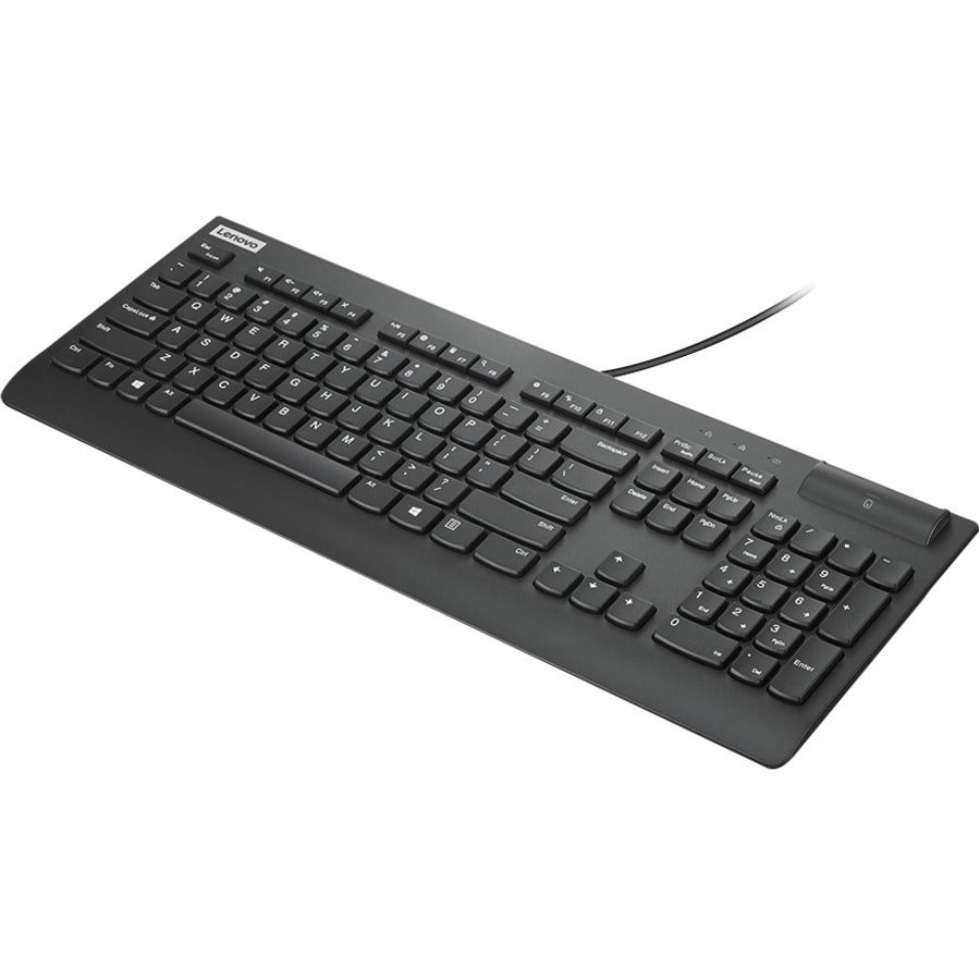 Lenovo Smartcard Wired Keyboard II-US English, Full-Size USB Keyboard, 4Y41B69353