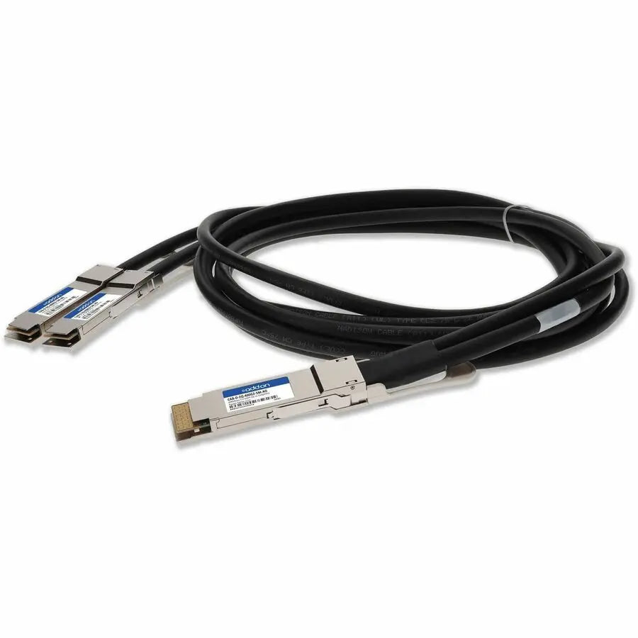 AddOn Arista Networks Twinaxial Network Cable CAB-D-2Q-400G-2.5M – 400Gbps QSFP-DD to Dual QSFP56 Direct Attach Copper Cable