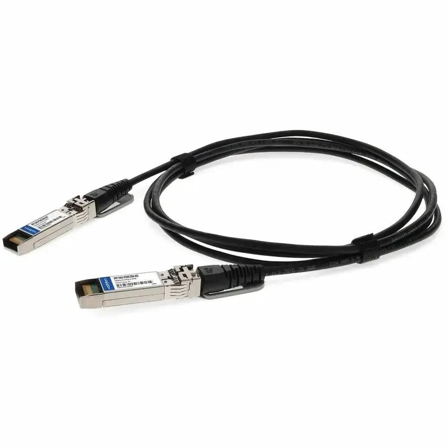 AddOn 50GBase-CU SFP56 to SFP56 Twinaxial Network Cable, 2 Meters - MSA and TAA Compliant by AddOn