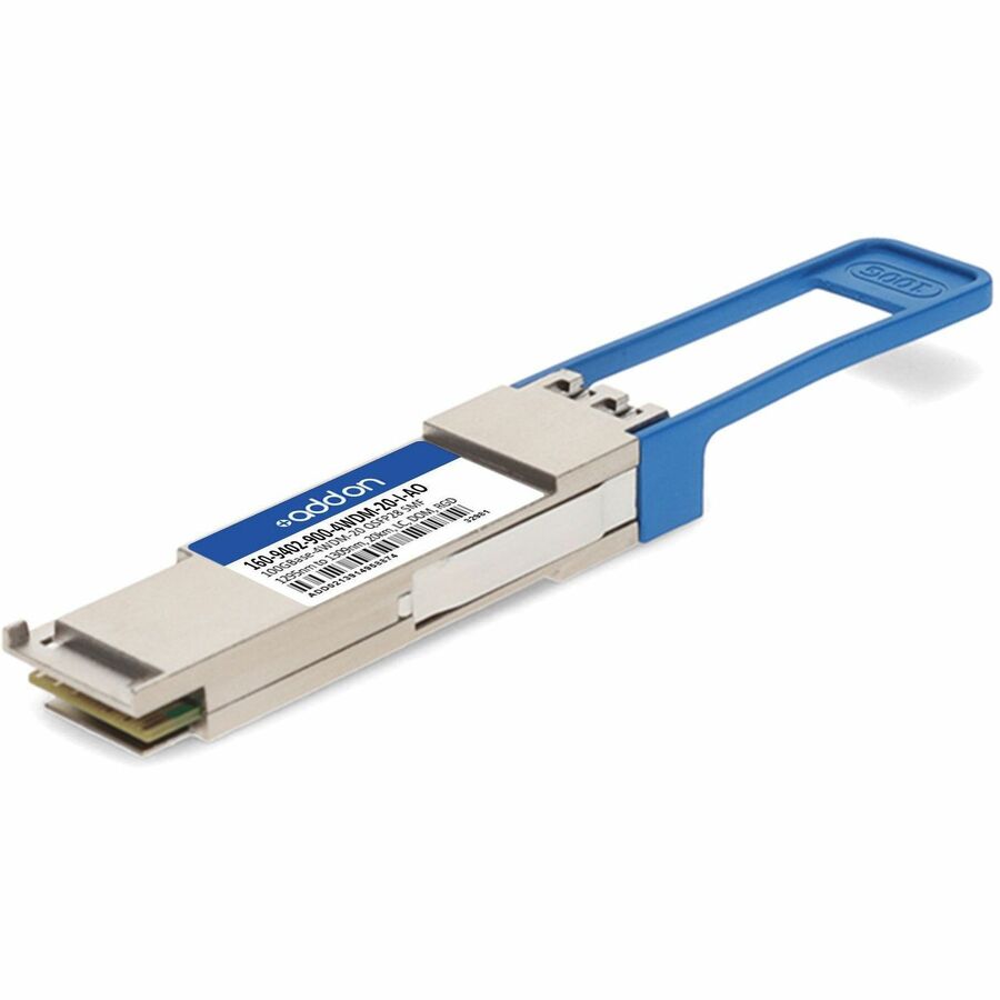AddOn 16094029004WDM20I-AO Compatible Ciena 100GBase-4WDM-20 QSFP28 Transceiver