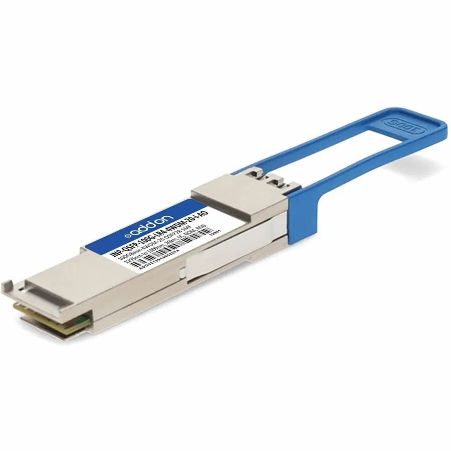 AddOn Juniper Networks JNP-QSFP-100G-LR4-4WDM-20-I Compatible QSFP28 100GBase-4WDM Transceiver for Single-Mode Fiber