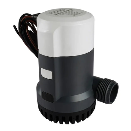 Commodore 2000 GPH Automatic AMP Sensor Bilge Pump - 12V for Marine Water Management