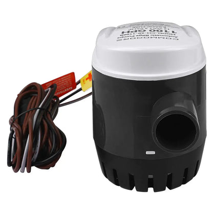 Commodore 1100 GPH 60 Series Automatic Bilge Pump - 12V for Reliable Water Removal
