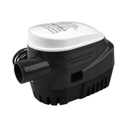 Commodore 1100 GPH 60 Series Automatic Bilge Pump - 12V for Reliable Water Removal
