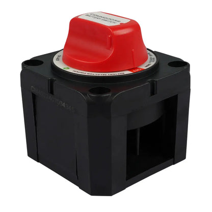 Commodore CM-402S 4-Position Compact Dual Battery Selector Switch for Marine and RV Applications
