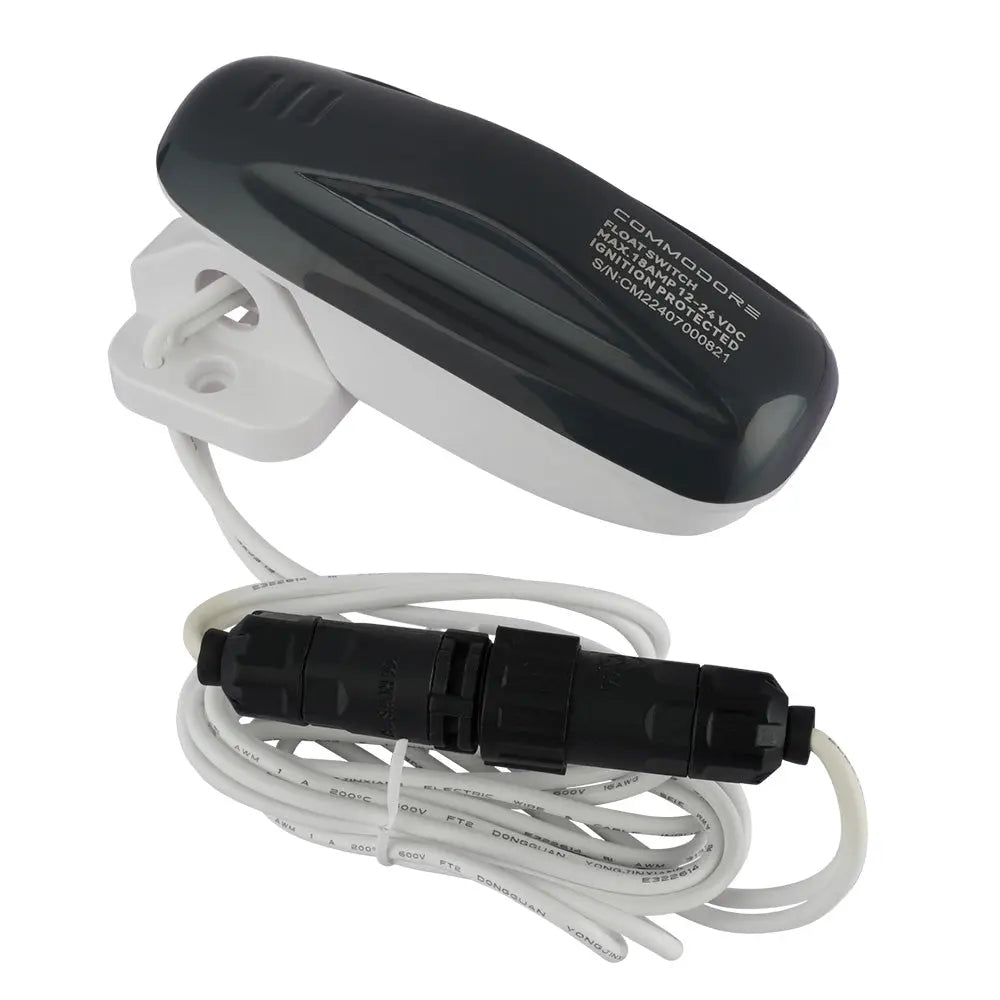 Commodore CM-2-BS 18A Automatic Float Switch for Marine Bilge Pumps