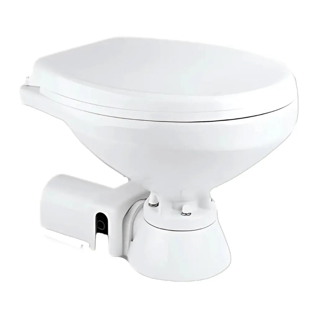 Commodore CM1RMT Electric Marine Toilet with Rear Macerator, Regular Size