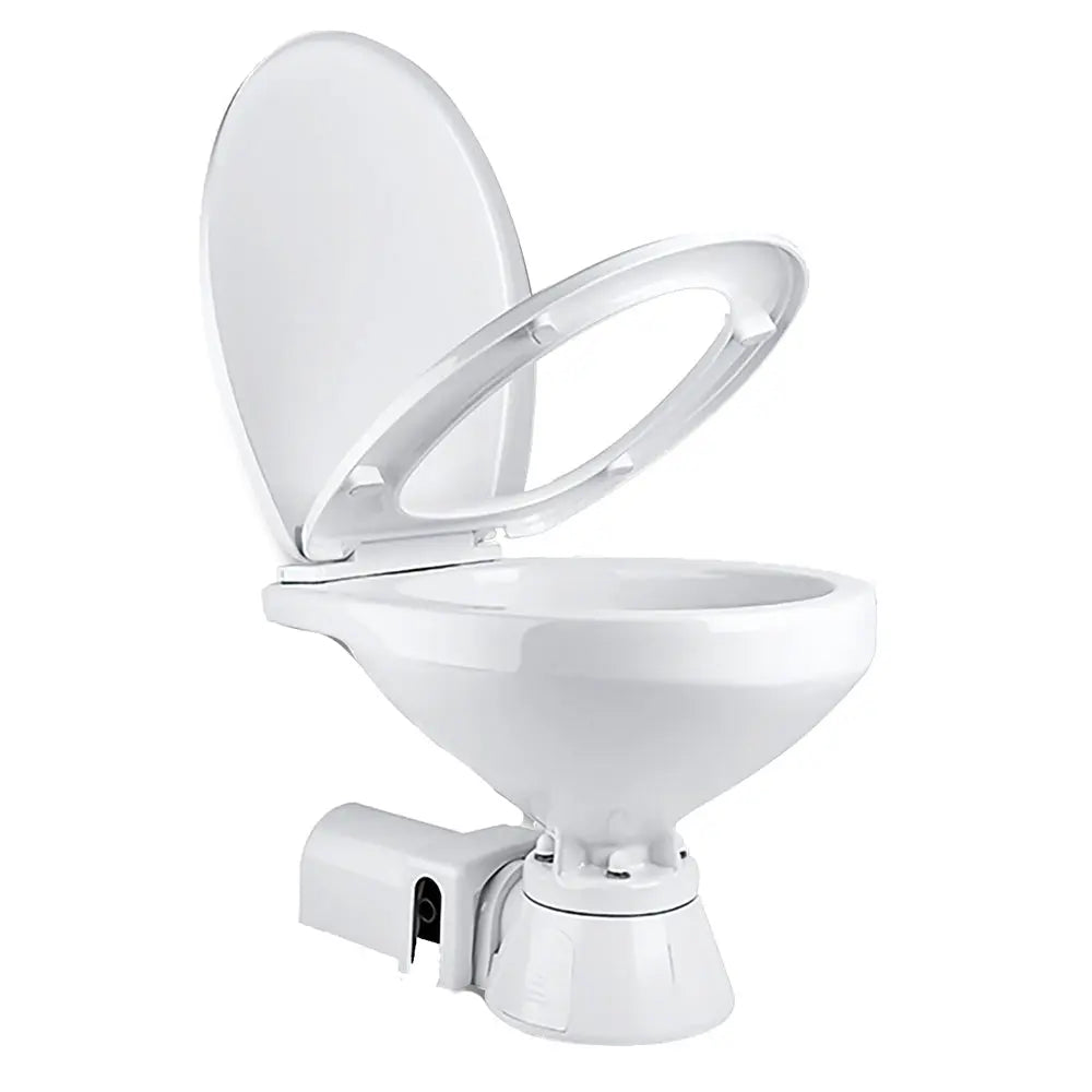 Commodore CM1RMT Electric Marine Toilet with Rear Macerator, Regular Size