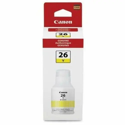 Canon GI-26 Pigment Yellow Ink Bottle for MAXIFY MegaTank Printers