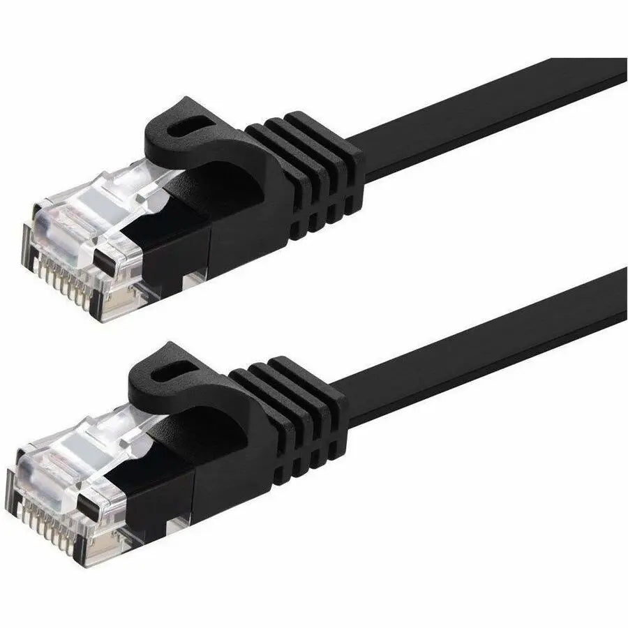 Monoprice Patch UTP Category 6 Flat Ethernet Cable - High-Speed, Space-Saving 550MHz Network Solution