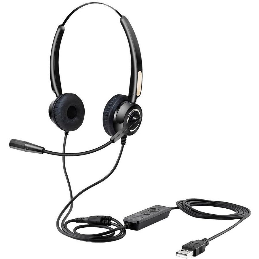 Urban Factory Movee USB Conference Micro-Headset with Remote Control, HBV01UF
