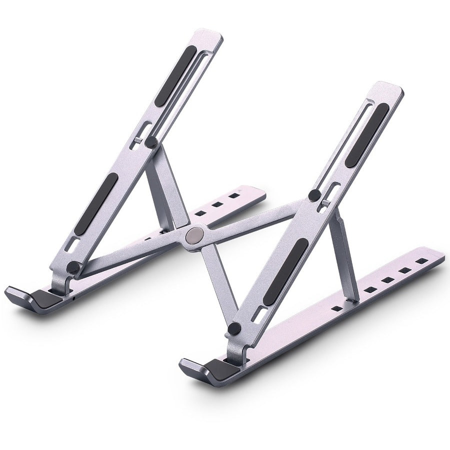 Urban Factory AST01UF Ergo Foldable Ergonomic Aluminum Notebook Stand, Silver