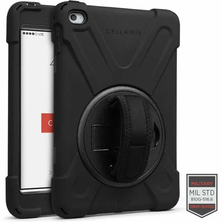 Cellairis Rapture Rugged Carrying Case for Apple iPad Mini 4/5 with Kickstand & Hand Strap