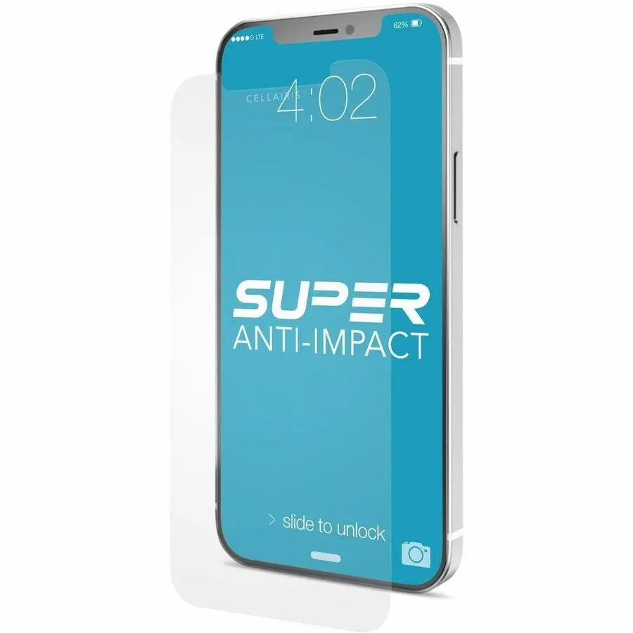 Cellairis Shell Shock Screen Protector for iPhone 12 Pro Max – Tempered Glass Impact Protection