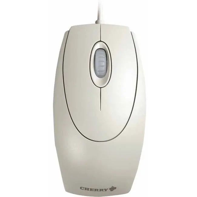 Cherry M-5400 WheelMouse Optical - Ergonomic USB Mouse in Light Gray