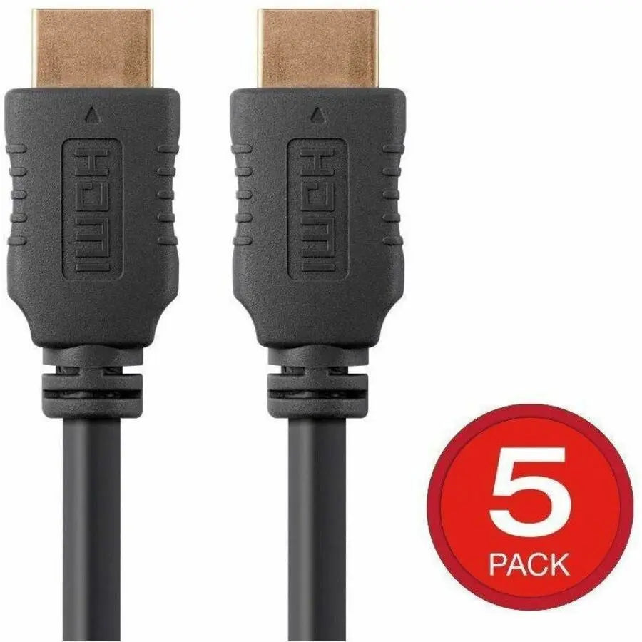 Monoprice Inc HDMI Data Transfer Cable (Part #39541) – 4K@60Hz Support with HDR and Dolby Vision