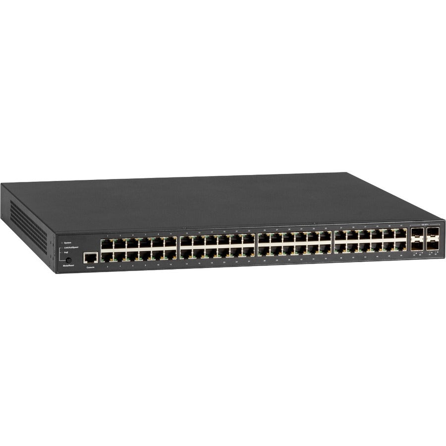 Black Box LPB3000 Ethernet Switch with 10/100/1000BASE-T and 10G SFP+ Uplinks
