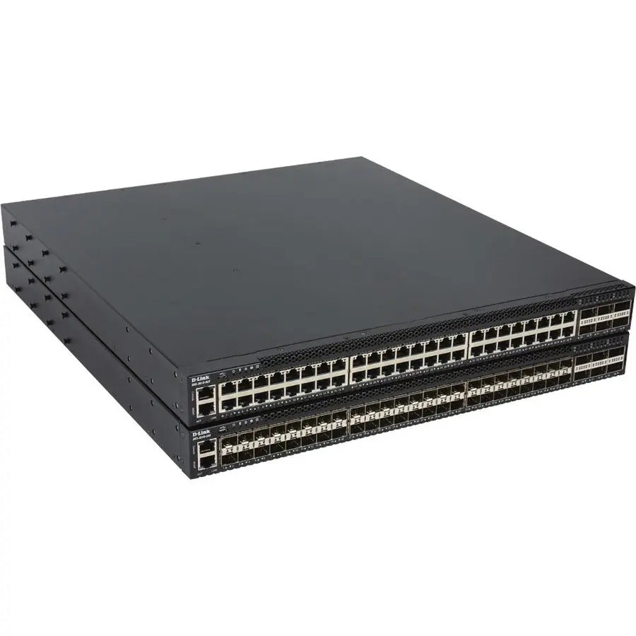 D-Link DXS-3610-54T Layer 3 Managed Switch with 48 10G SFP+ Ports and 6 100G QSFP28 Uplinks