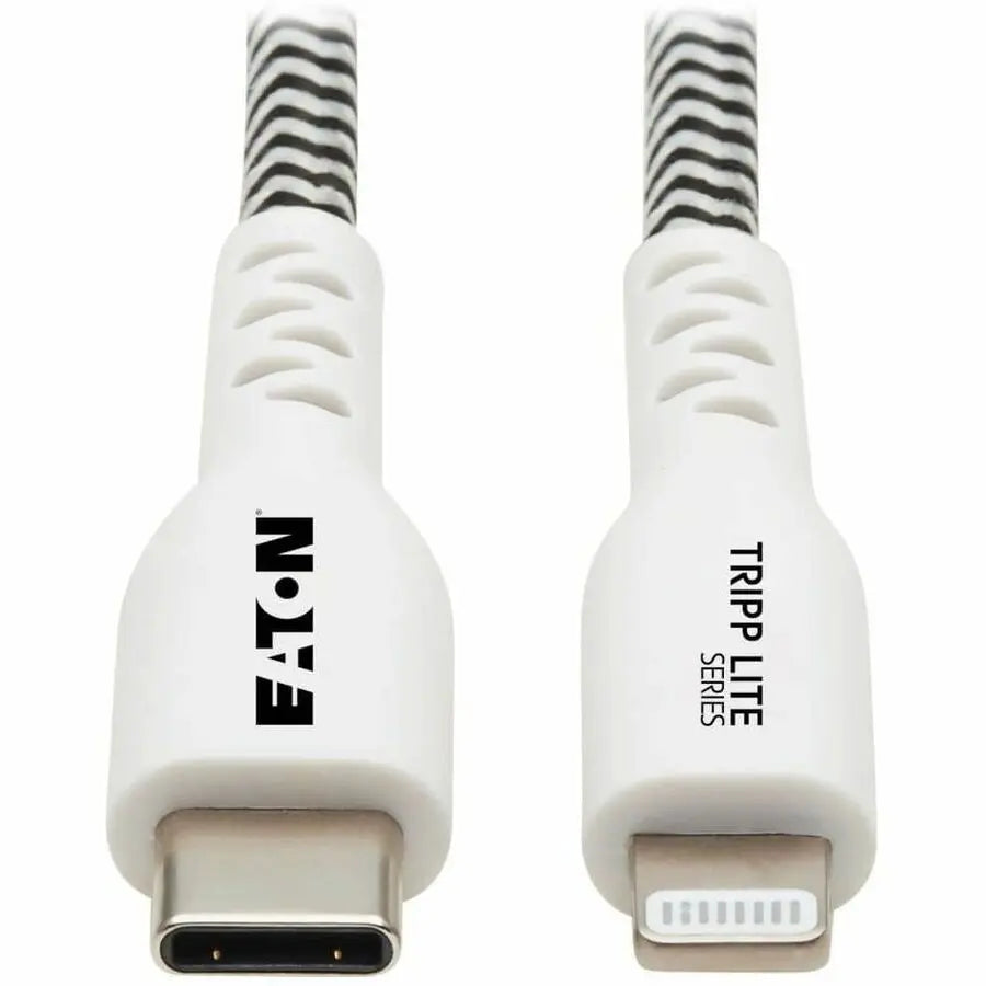 Eaton Tripp Lite Series M102-003-HD-SL 3 ft. USB-C to Lightning Data Transfer Cable for Apple Devices