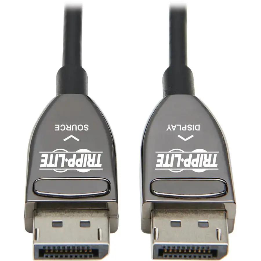 Eaton Tripp Lite Series P580F3-25M-8K6 25 ft DisplayPort Fiber Optic Cable for 8K UHD and HDR Video by EATON TRIPP LITE SERIES CONNECTIVIT