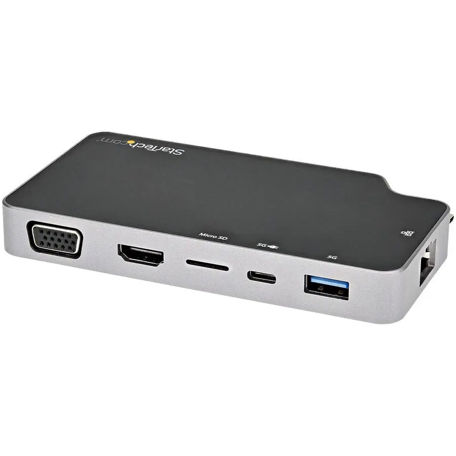 StarTech.com USB-C Multiport Docking Station with 4K HDMI/VGA, 100W Power Delivery, and USB-C/USB-A Ports - Model CDP2HVGUASPD
