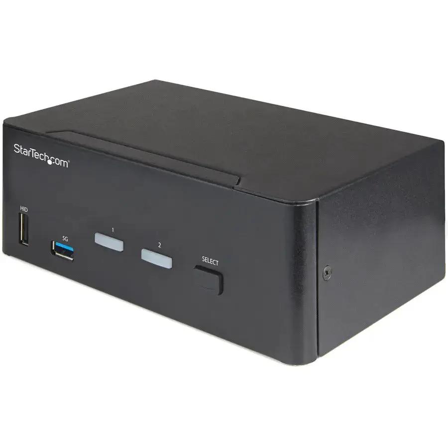 StarTech.com SV231DHU34K6 2-Port HDMI KVM Switch with 4K 60Hz Support and USB 3.0 Hub by StarTech.com