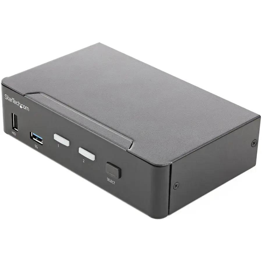 StarTech.com SV231HU34K6 2-Port HDMI KVM Switch with 4K 60Hz Support and USB Hub by StarTech.com