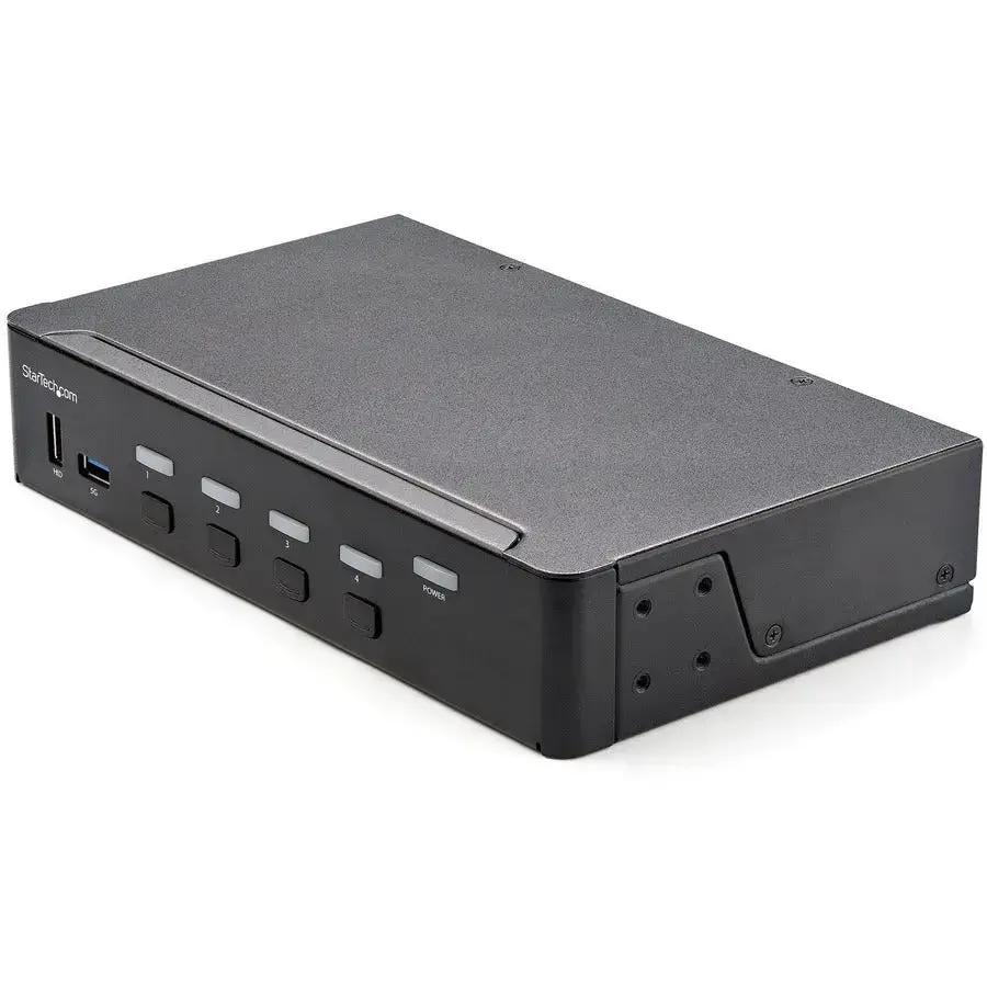 StarTech.com 4 Port HDMI KVM Switch SV431HU34K6 with 4K 60Hz Support and USB 3.0 Hub by StarTech.com