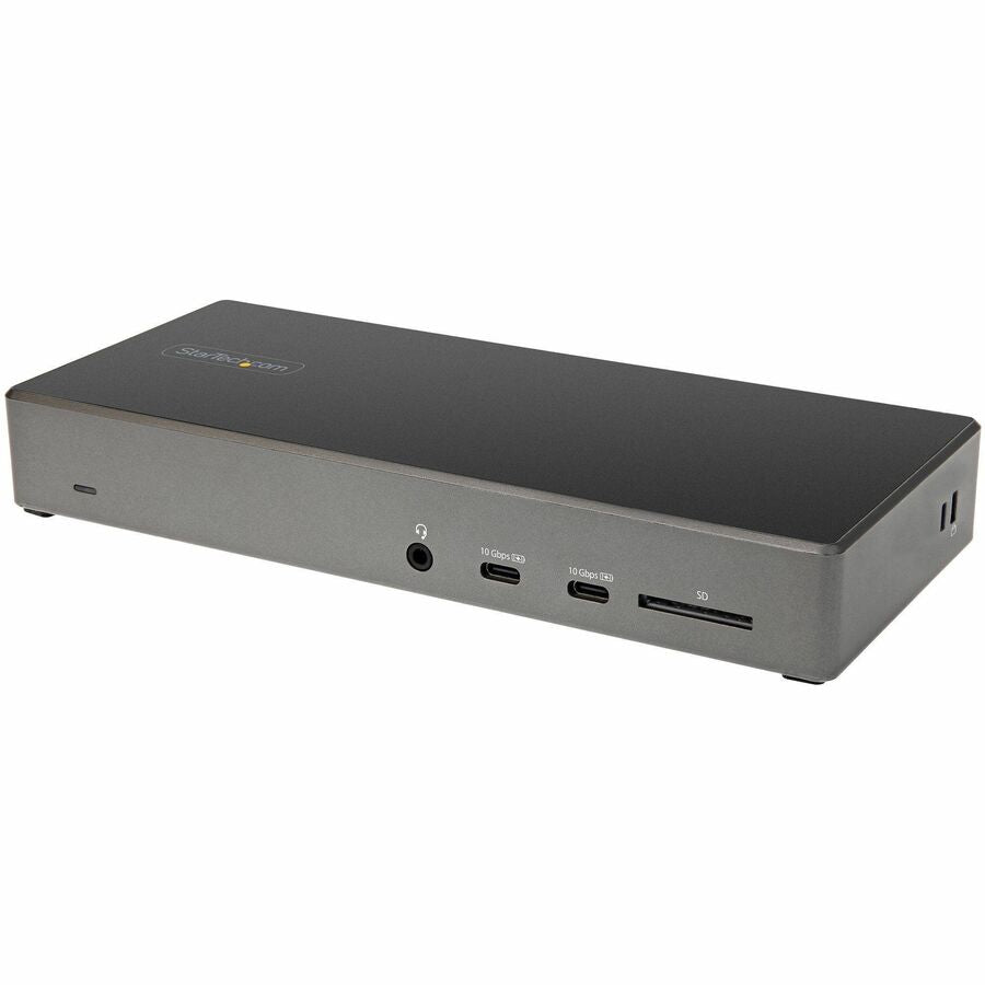 StarTech.com DK31C2DHSPD USB-C Docking Station with Triple 4K Display, 100W Power Delivery, and 6-Port USB Hub