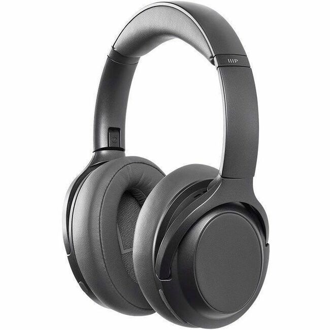 Monoprice BT-600ANC Bluetooth Over Ear Headphones with Active Noise Cancelling