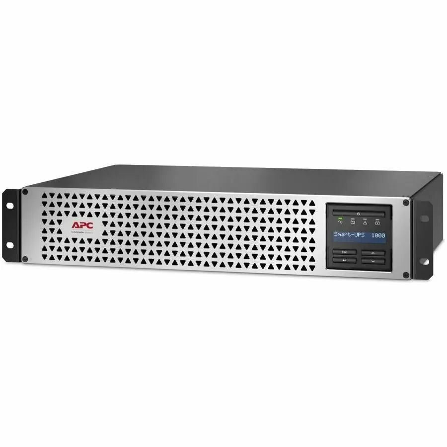 APC Smart-UPS, Line Interactive, 1000VA, Lithium-ion, Rackmount 2U, 120V, 6x NEMA 5-15R outlets, SmartConnect Port+Network Card, Short Depth, AVR