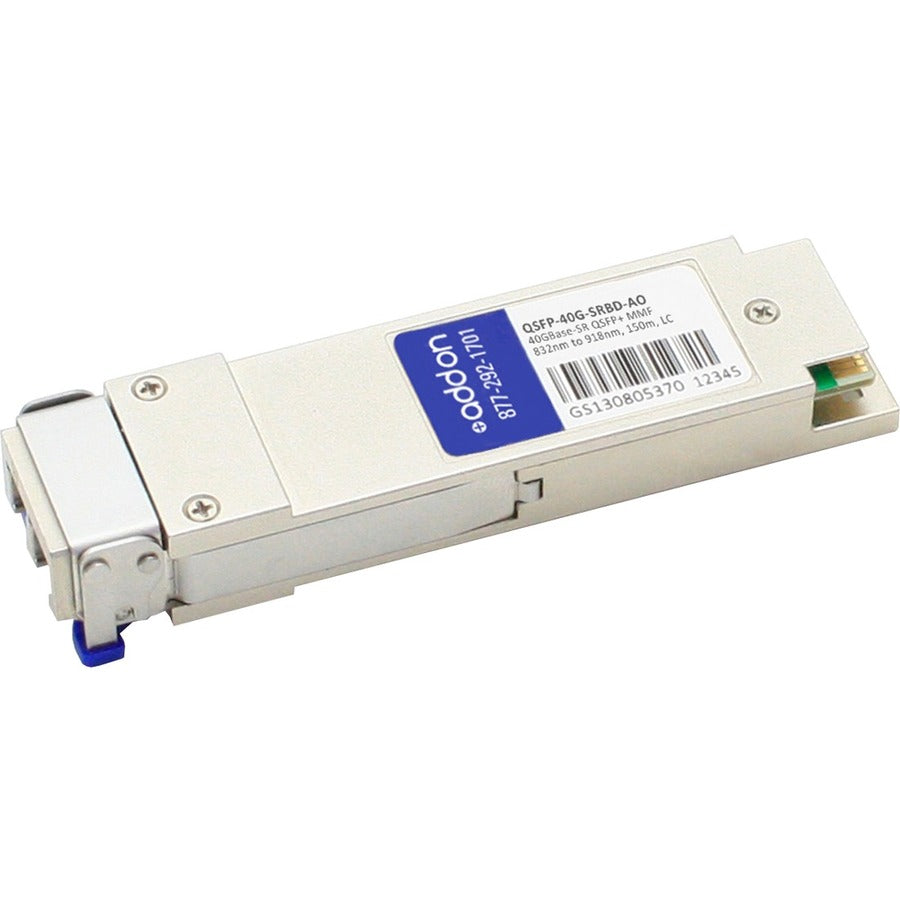 AddOn Arista Networks QSFP-40G-SRBD Compatible 40GBase-SR QSFP+ Transceiver (MMF, 150 ft, LC, TAA)