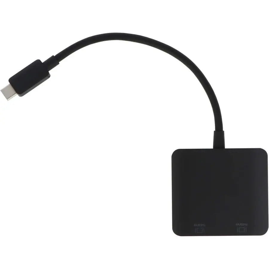 VisionTek USB-C to 2x HDMI Adapter (Part #901432) – 4K UHD Support for Multi-Display Connectivity