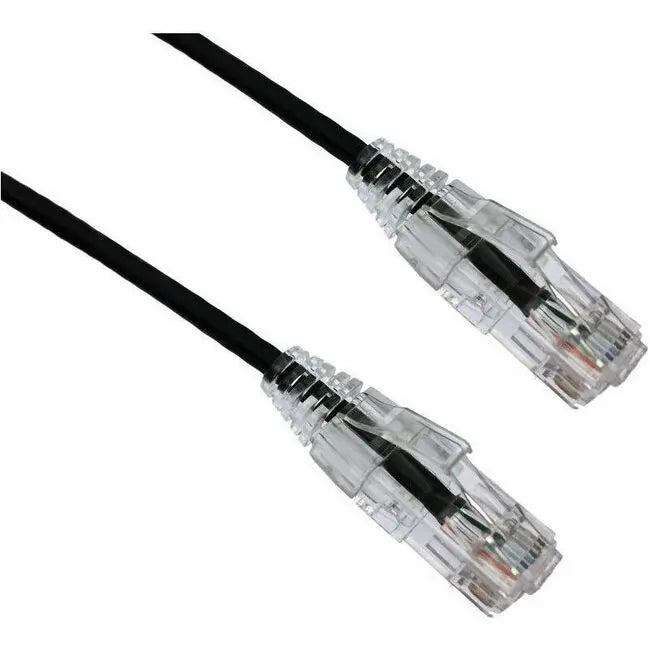 Axiom BENDnFLEX 6-inch Cat6 Ultra-Thin Snagless Patch Cable - 550MHz, Black