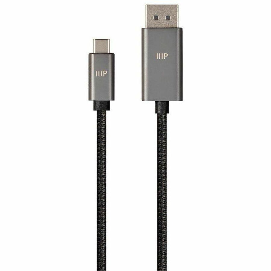 Monoprice DisplayPort/USB-C Data Transfer Cable - Connect Legacy DisplayPort Devices to USB-C Displays